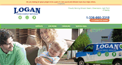 Desktop Screenshot of loganhvac.com